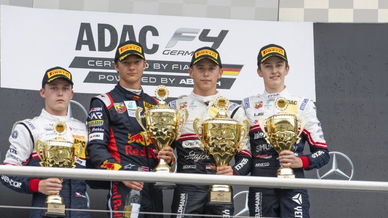 F4 Sauber Juniors star at F1 showcase