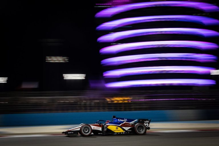 Charouz Racing System strong but out of the points in Bahrain for the FIA Formula 2 opening round
