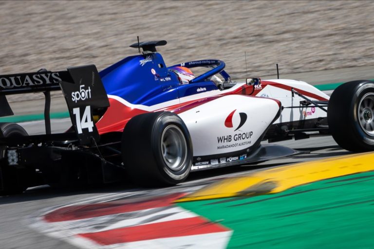 Charouz Racing System at work again for two days of FIA Formula 3 official tests at Barcelona