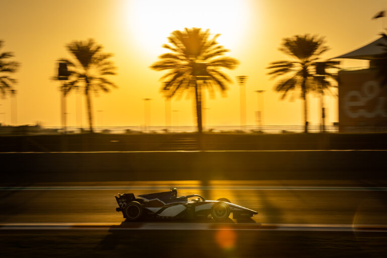 Charouz Racing System completes three days of track action in FIA Formula 2 post-season tests at Abu Dhabi